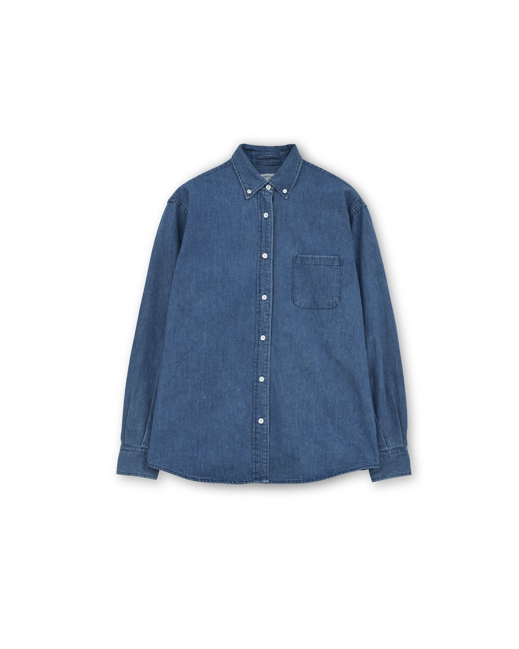 Brownyard - Button Down Denim Shirt (Blue) product image 5 | TRAB K-Fashion Australia