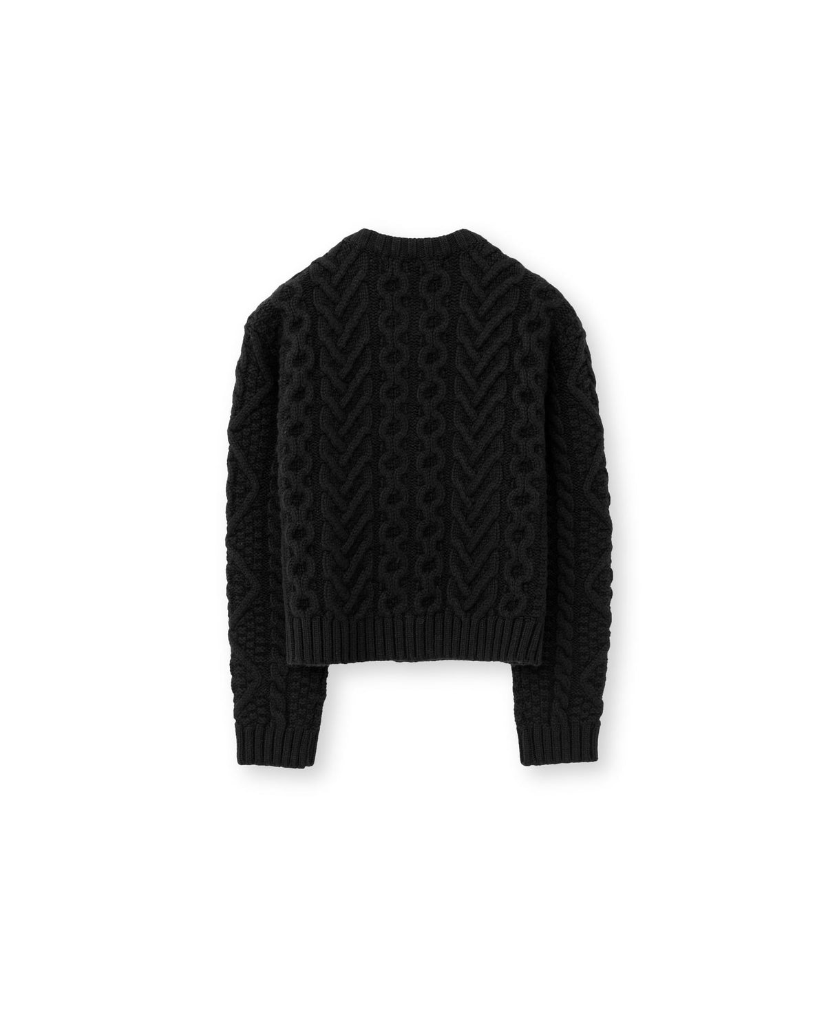 Brownyard - Fisherman Cardigan (Black) product image 4 | TRAB K-Fashion Australia