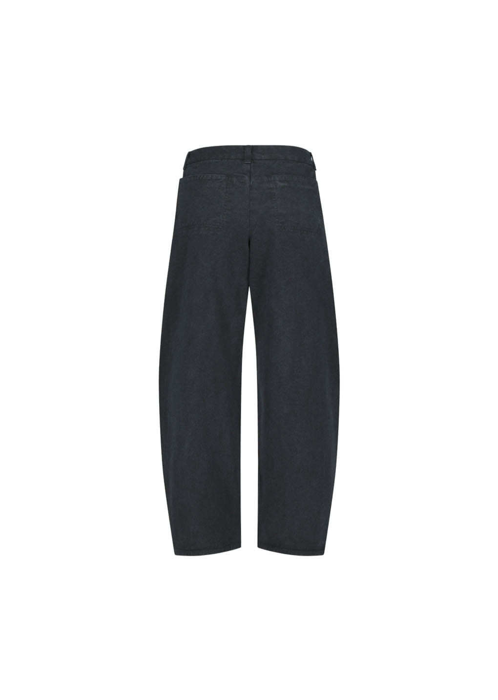 Amomento - Garments Dyed Curved Seam Denim (Black) product image 3 | TRAB K-Fashion Australia