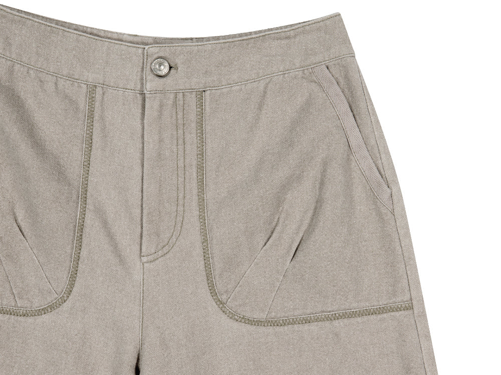 Coyseio - Oxford Zigzag Pants (Beige) product image 17 | TRAB K-Fashion Australia