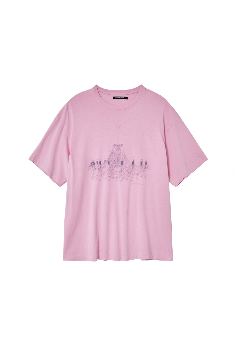 Hatchingroom - Chandelier Tee Bleached (Pink) product image 1 | TRAB K-Fashion Australia