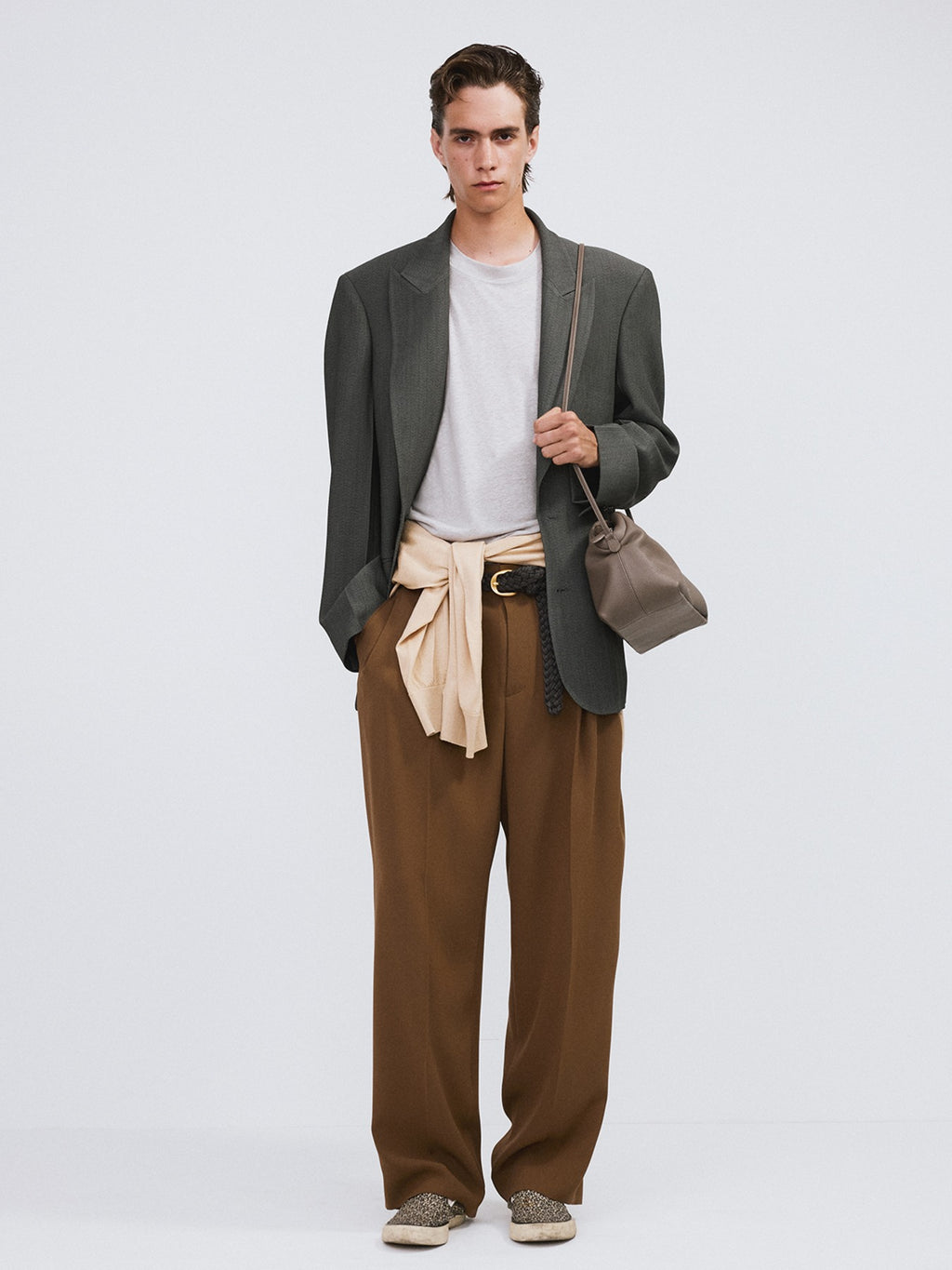 Recto - Oversized Daddy Jacket (Dark Grey) product image 1 | TRAB K-Fashion Australia