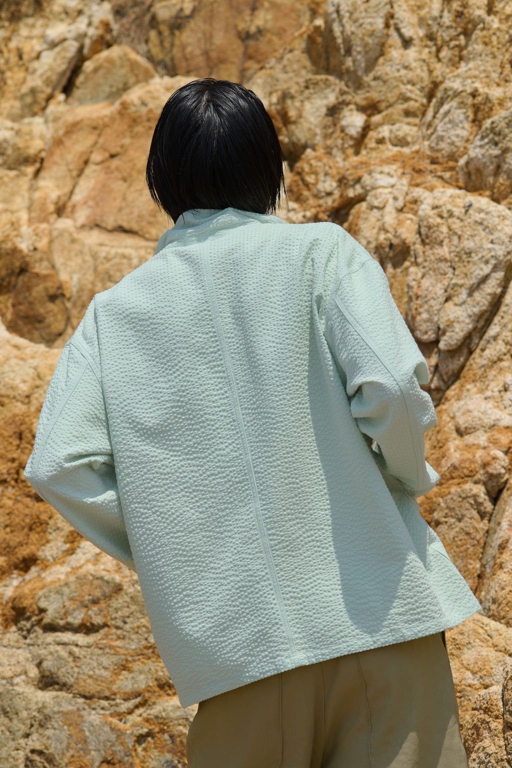 STU - Seersucker Jacket (Mint) product image 11 | TRAB K-Fashion Australia