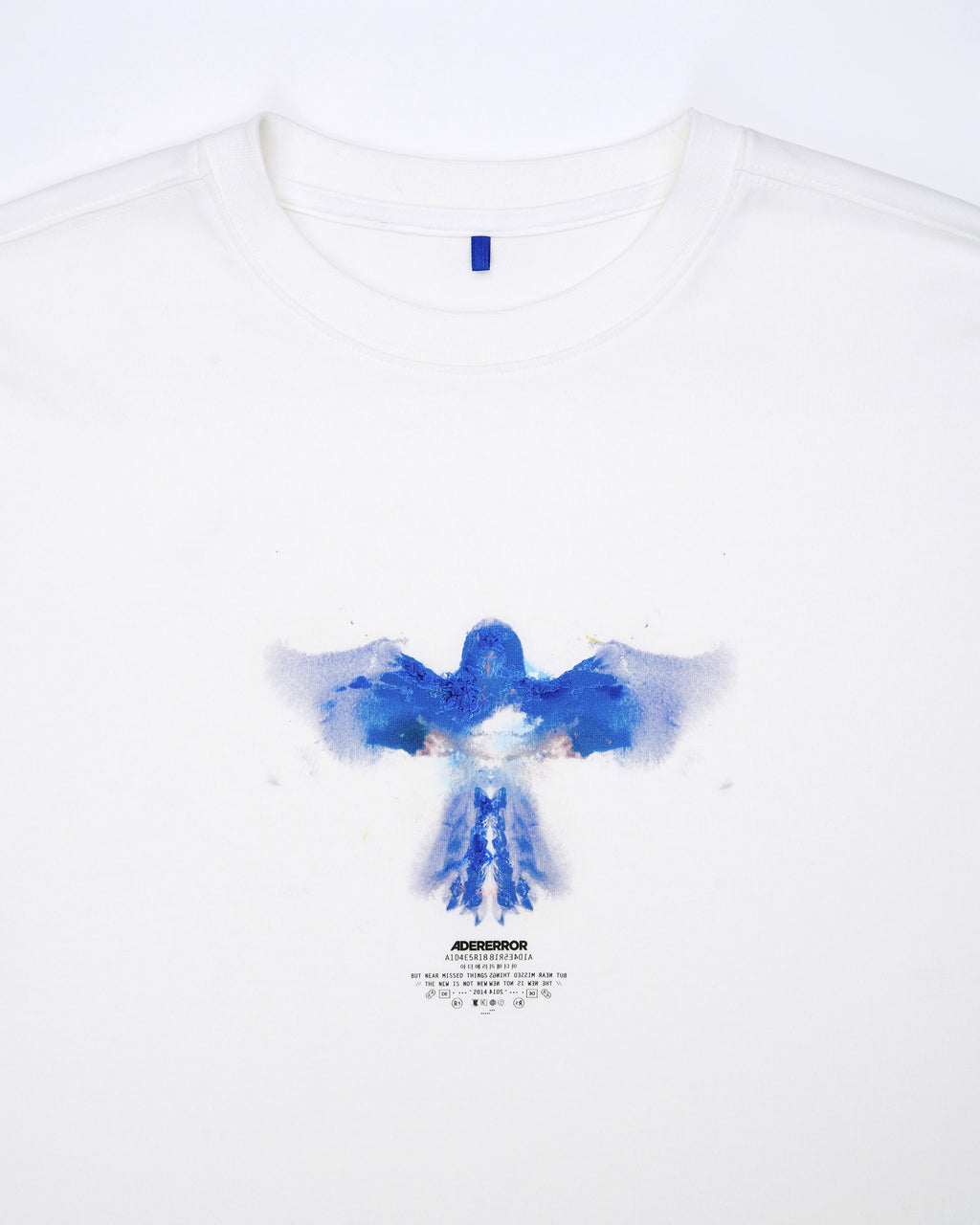 Ader Error - Blue bird decalcomanie t-shirt (Off white) product image 6 | TRAB K-Fashion Australia