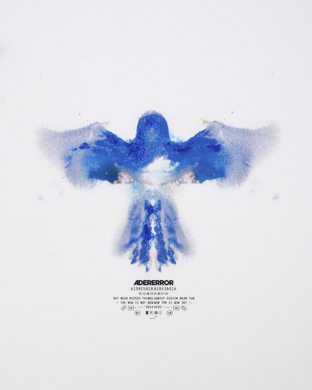 Ader Error - Blue bird decalcomanie t-shirt (Off white) product image 7 | TRAB K-Fashion Australia