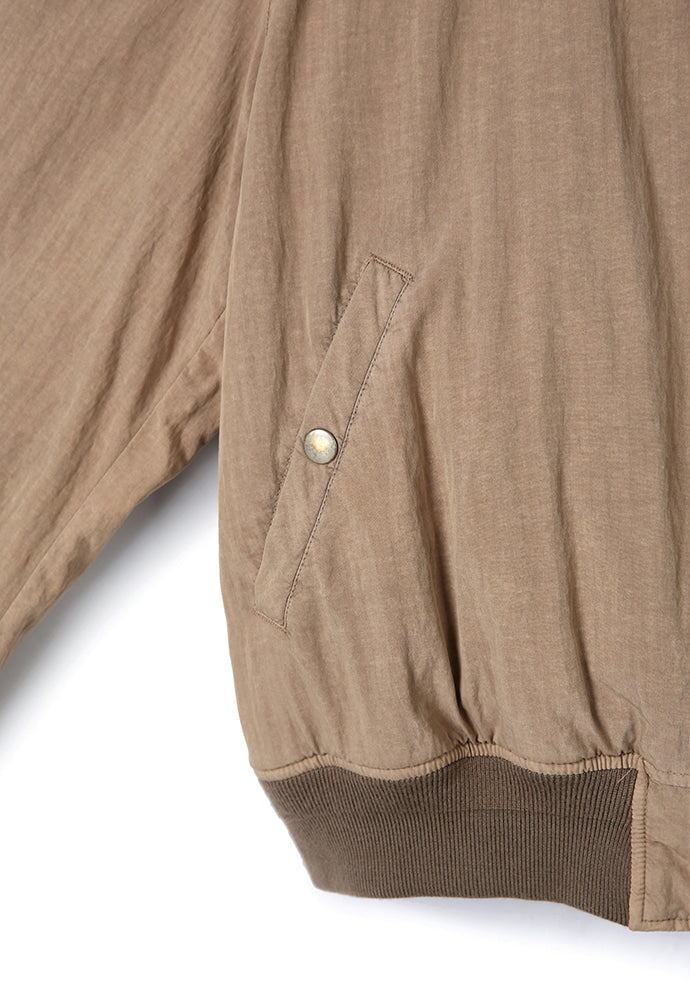 Art if acts - Garment-Dyed Rayon Ma-1 (Dusty Beige) product image 14 | TRAB K-Fashion Australia