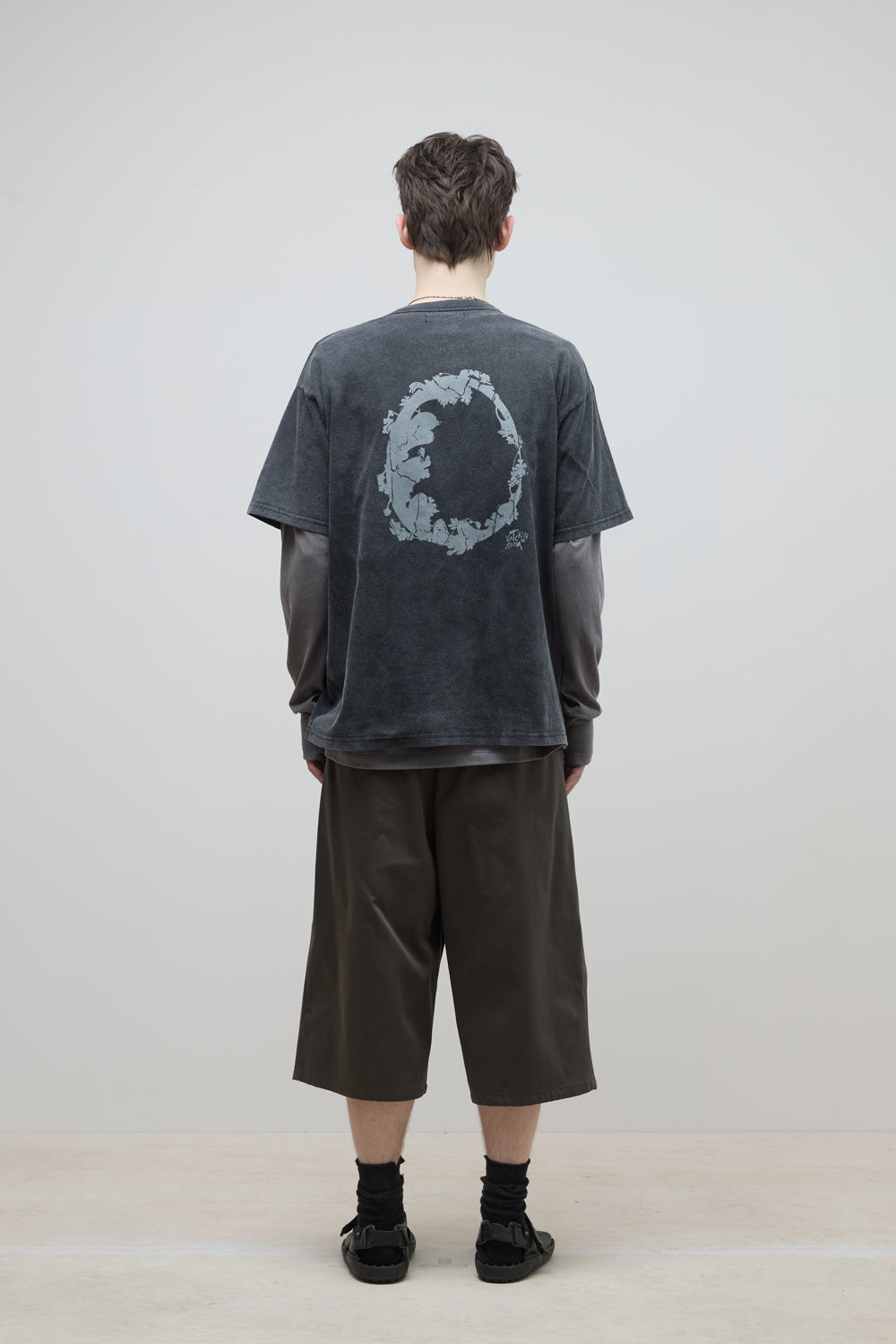 Hatchingroom - Floral Egg Tee (1/2 Black) product image 9 | TRAB K-Fashion Australia