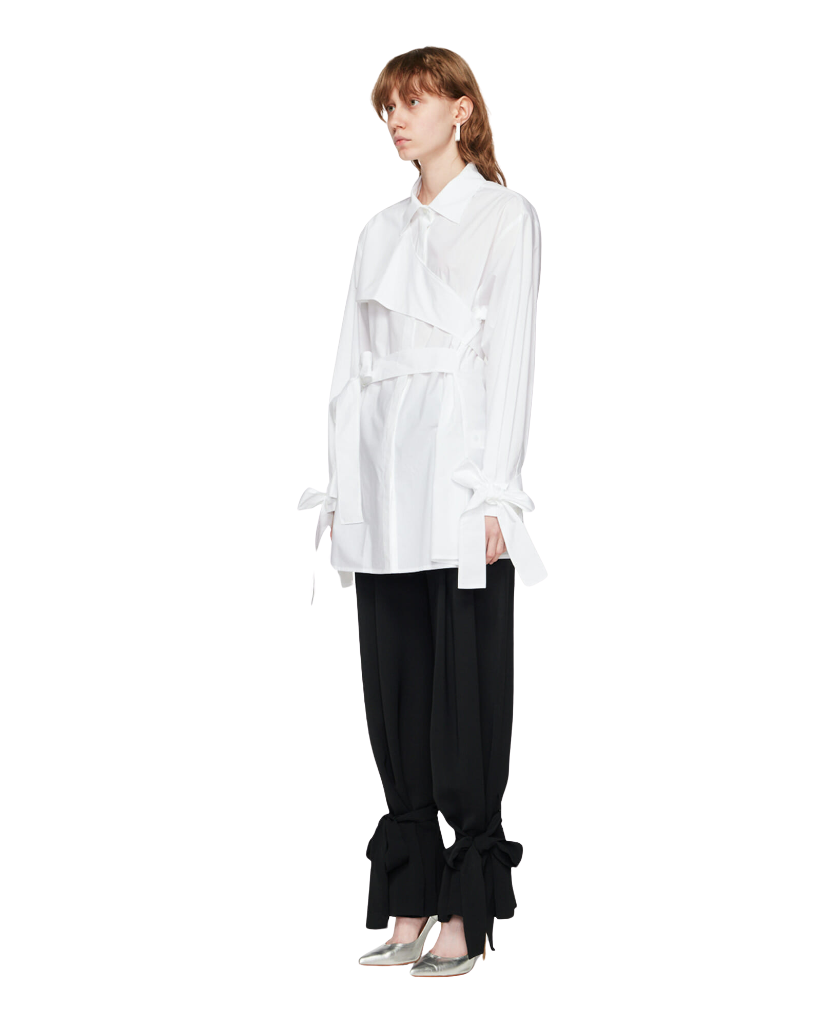 Kimhe Kim - Ng Belted Shirt (Black) product image 2 | TRAB K-Fashion Australia
