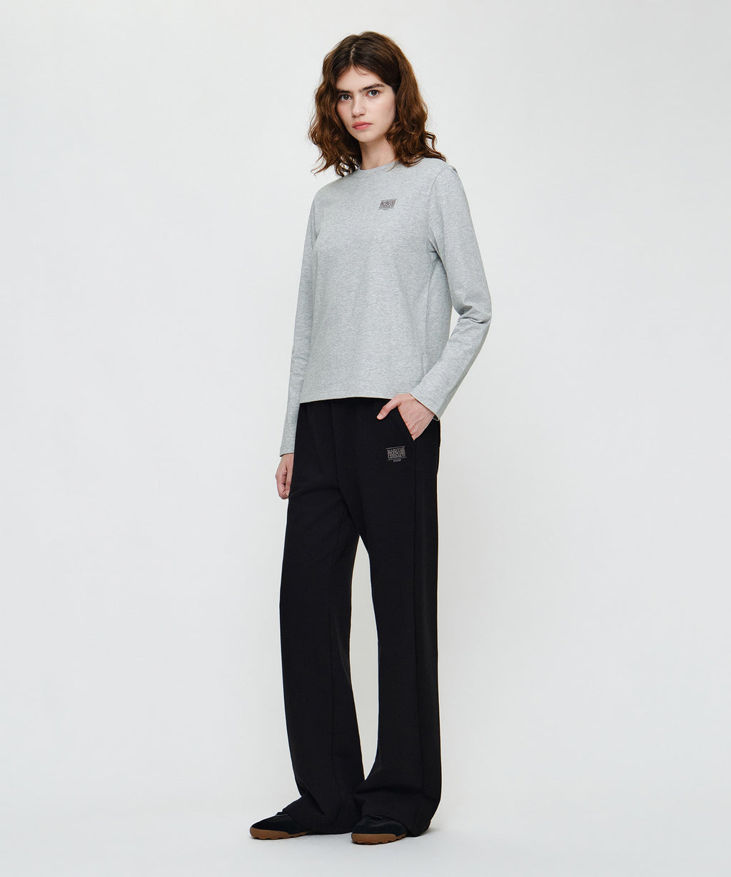 Marithe & Francois Girbaud - Classic Logo Sweat Pants (Black) product image 3 | TRAB K-Fashion Australia