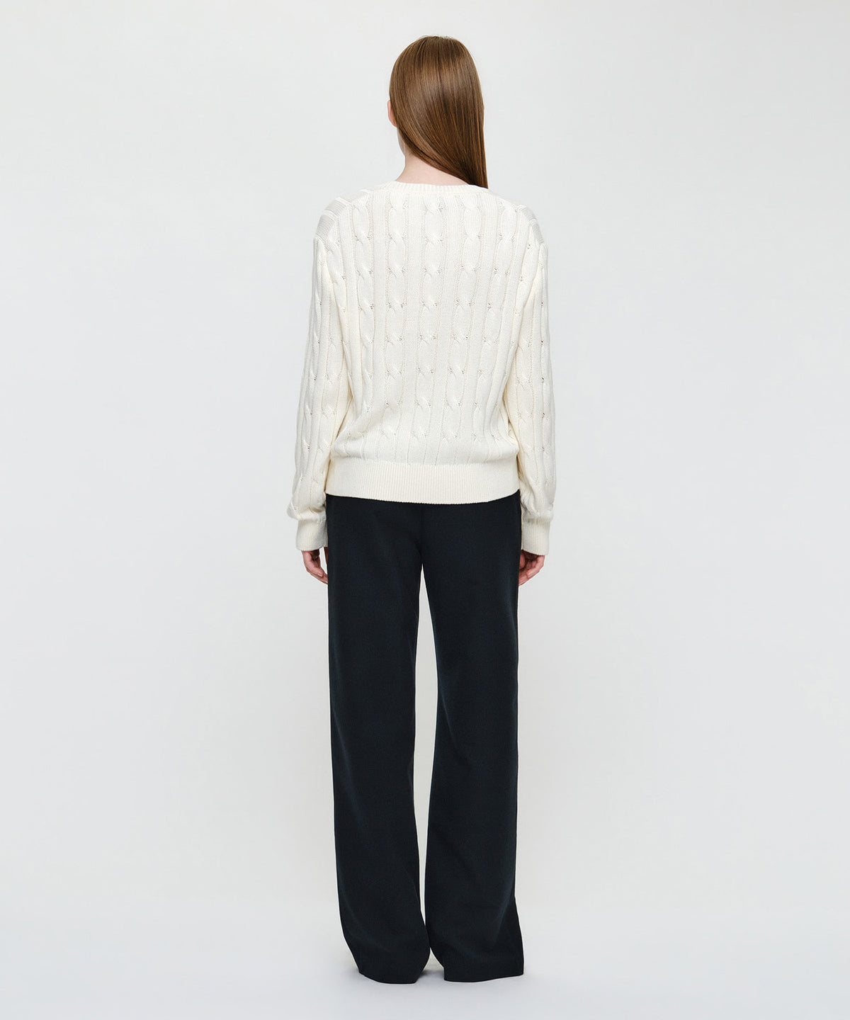Marithe & Francois Girbaud - Wool-like Slacks (Charcoal) product image 4 | TRAB K-Fashion Australia