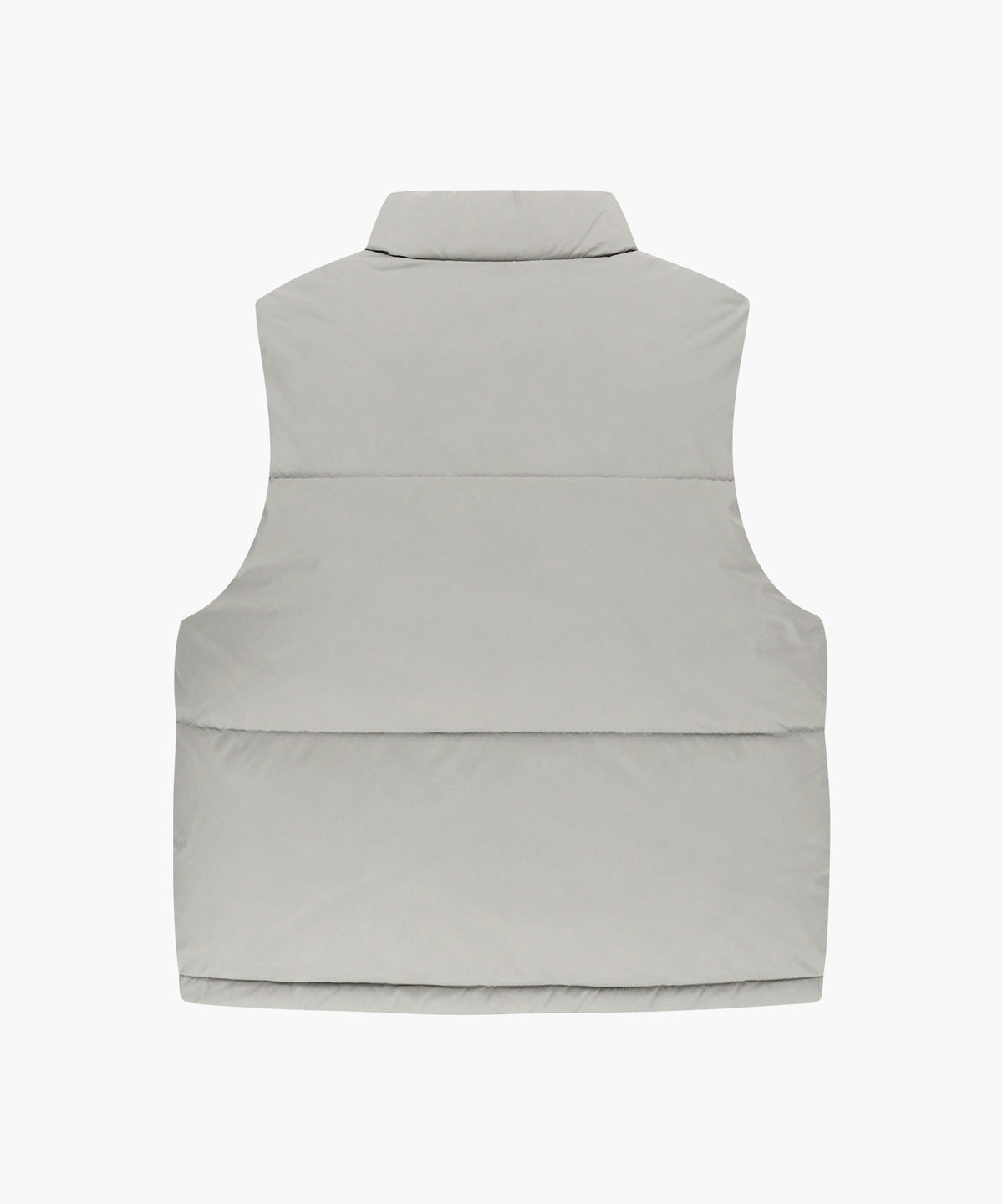 Marithe & Francois Girbaud - High Neck Down Vest (Light Gray) product image 6 | TRAB K-Fashion Australia
