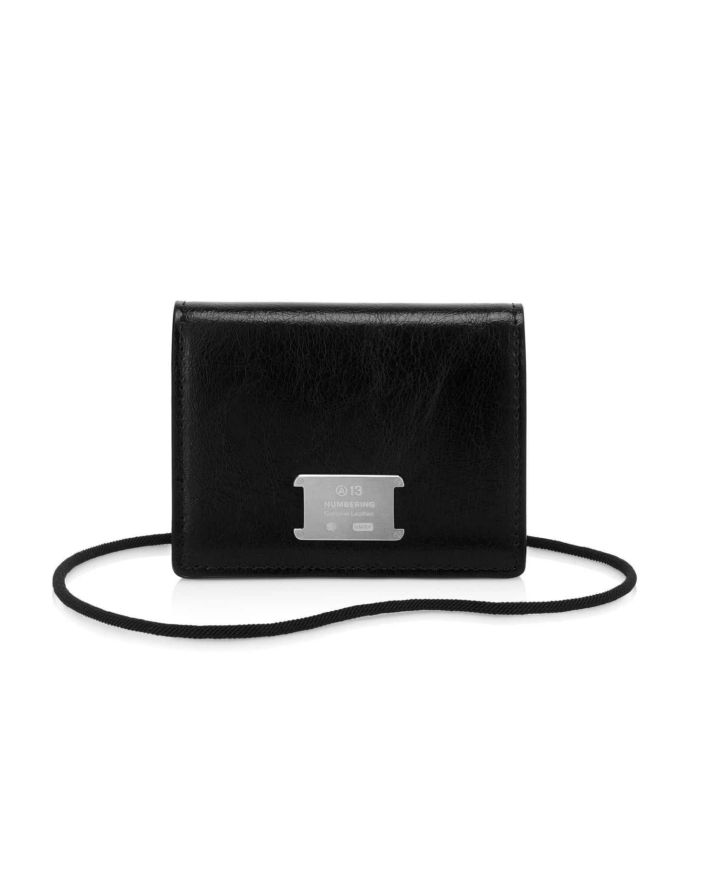 Numbering - Cracked Leather Card Holder with Strap #1053 product image 1 | TRAB K-Fashion Australia