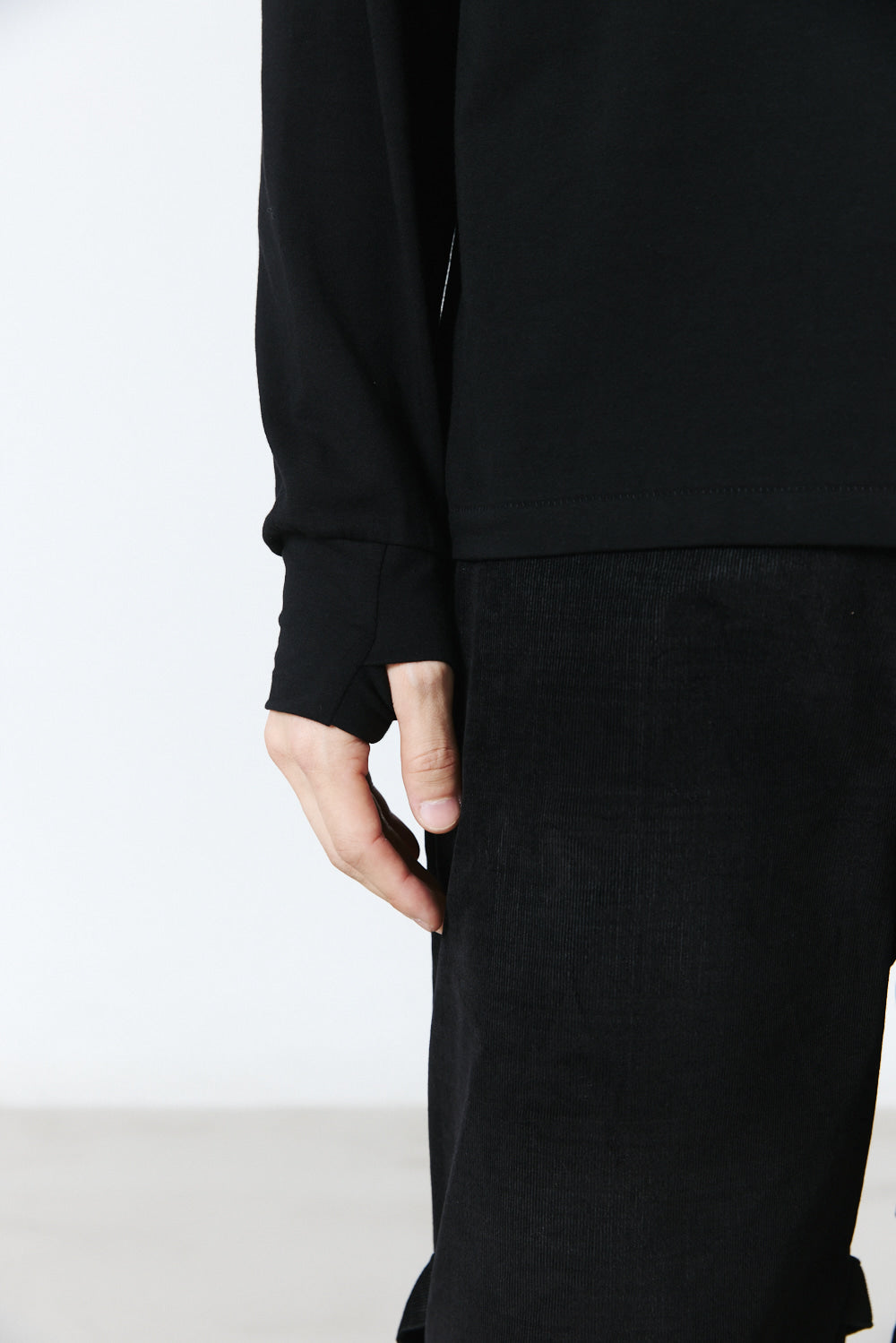 Hatchingroom - Boxer Turtleneck Tee (Black) product image 10 | TRAB K-Fashion Australia