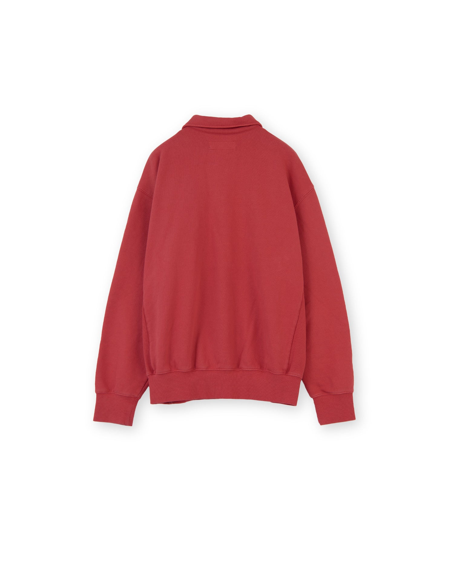 Brownyard - Washed Sweat Half Zip Up (Red) product image 7 | TRAB K-Fashion Australia