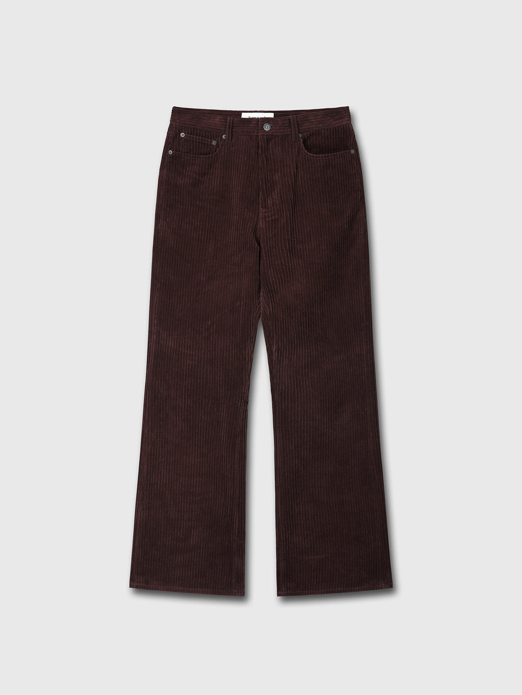 Tonywack - Italian Corduroy Loose Flared Pants (Burgundy) product image 9 | TRAB K-Fashion Australia