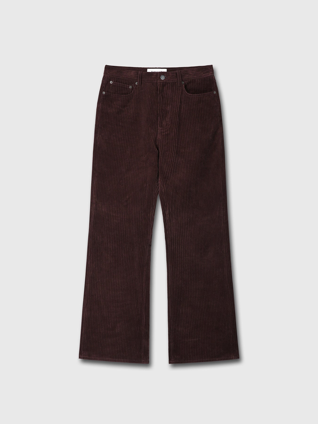 Tonywack - Italian Corduroy Loose Flared Pants (Burgundy) product image 9 | TRAB K-Fashion Australia