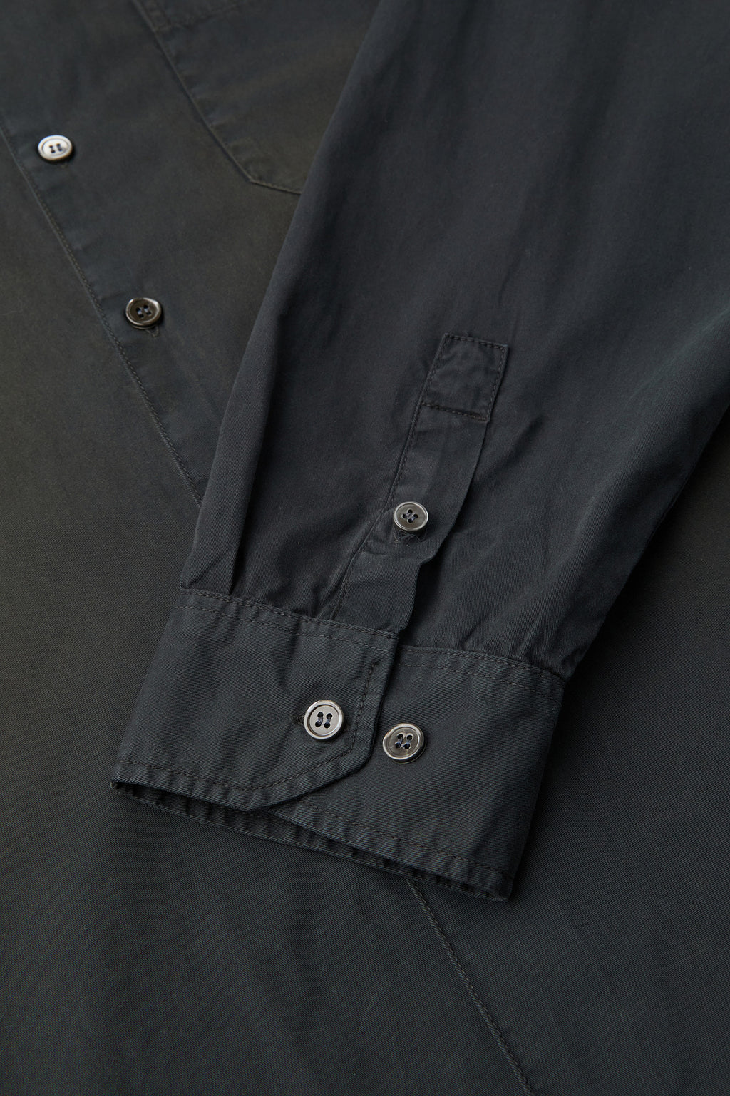 Coor - Washed Dyed Sun Faded Shirt (Washed Charcoal) product image 6 | TRAB K-Fashion Australia