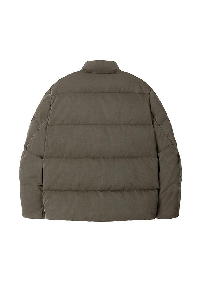 Art if acts - Garment Washed Puffer Down Jacket (Vintage Moss) product image 10 | TRAB K-Fashion Australia