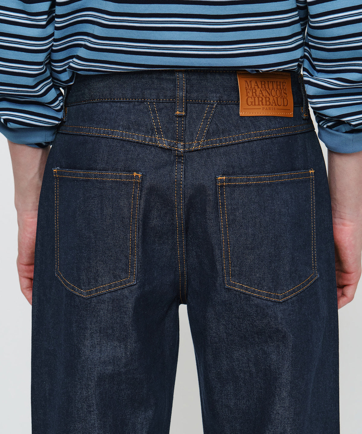 Marithe & Francois Girbaud - Straight Selvedge Denim Pants (Indigo) product image 2 | TRAB K-Fashion Australia