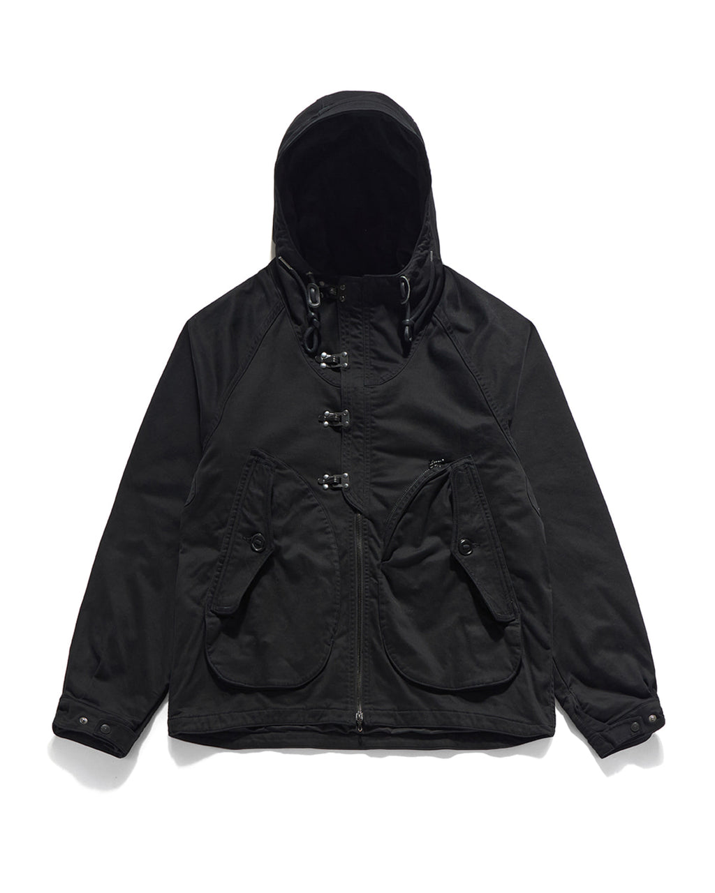 Eastlogue - Deck Hoodie Parka (Black Moleskin) product image 5 | TRAB K-Fashion Australia