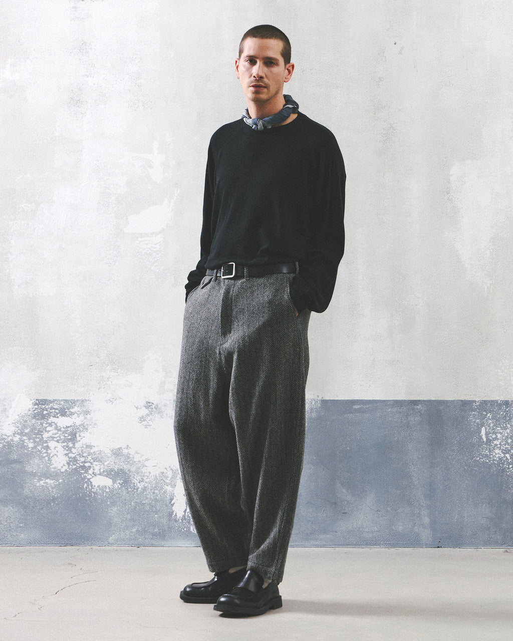 Eastlogue - Wool Binder L.s T-shirts (Black) product image 4 | TRAB K-Fashion Australia