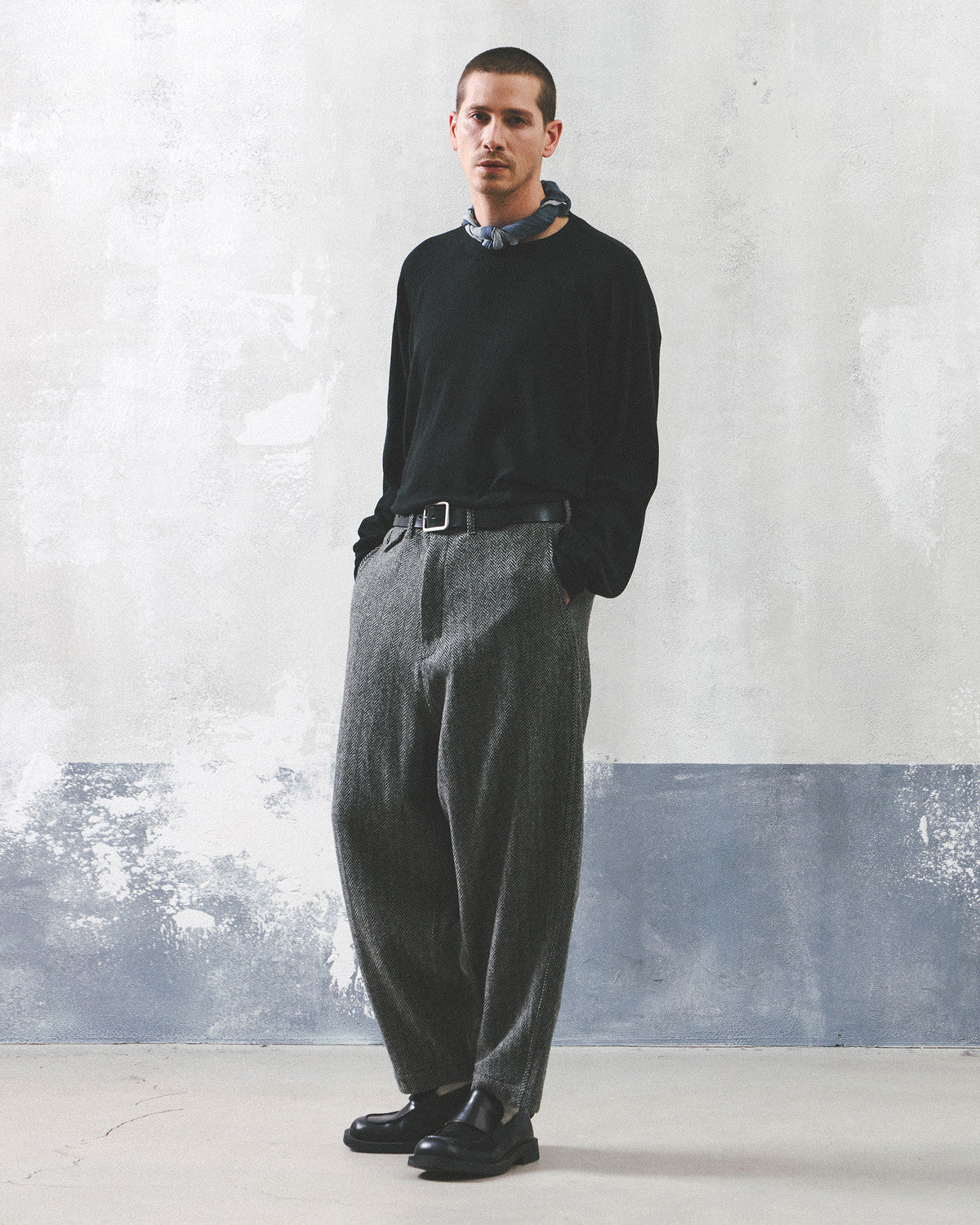 Eastlogue - Wool Binder L.s T-shirts (Black) product image 4 | TRAB K-Fashion Australia