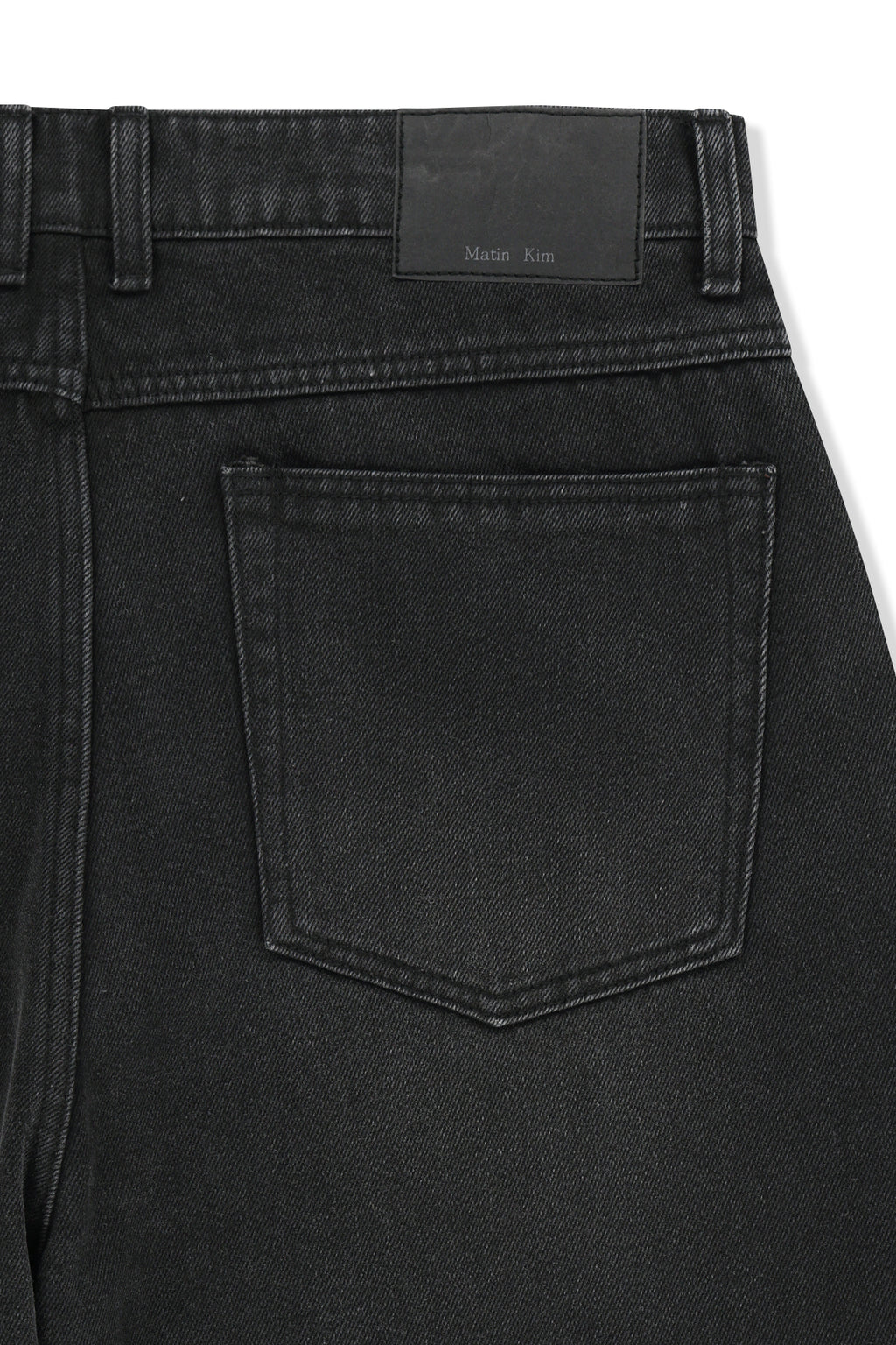 Matin Kim - Paint Splatter Denim Pants (Black) product image 6 | TRAB K-Fashion Australia