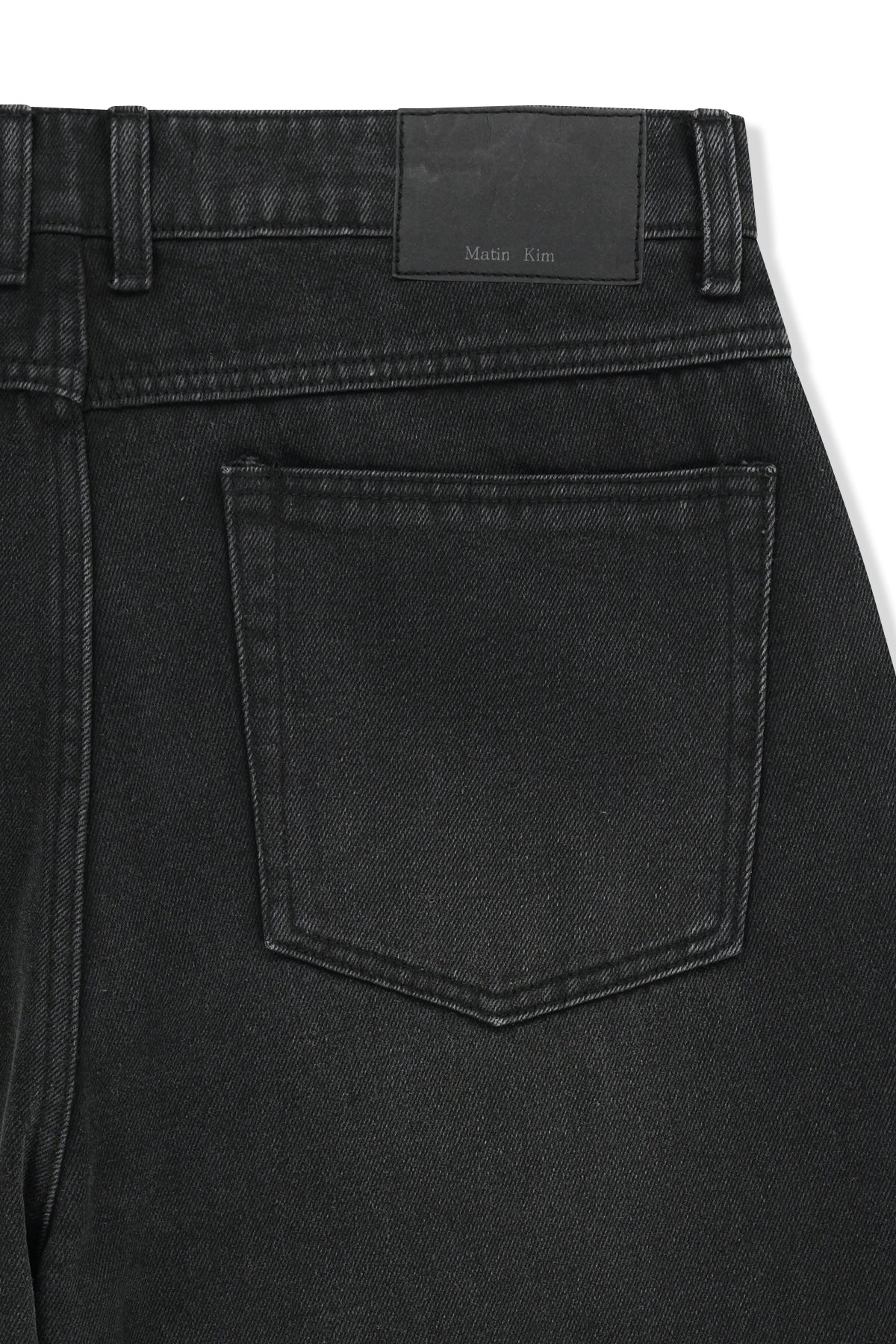 Matin Kim - Paint Splatter Denim Pants (Black) product image 6 | TRAB K-Fashion Australia