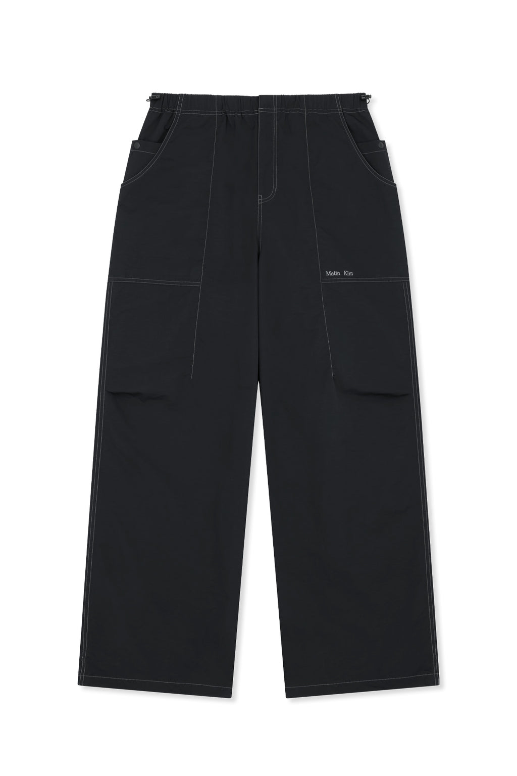 Matin Kim - Multi Panel Parachute Pants (Black) product image 2 | TRAB K-Fashion Australia