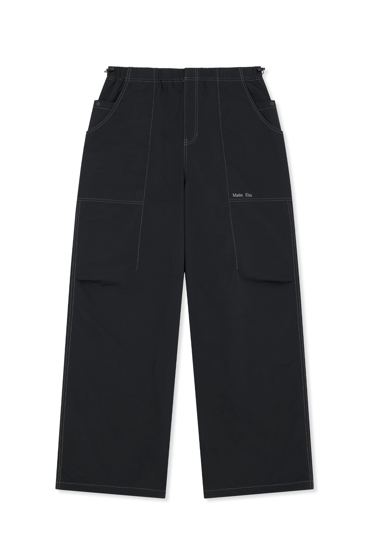 Matin Kim - Multi Panel Parachute Pants (Black) product image 2 | TRAB K-Fashion Australia