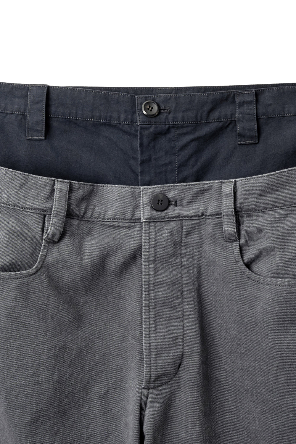 Hatchingroom - Double Waist Pants (Charcoal) product image 3 | TRAB K-Fashion Australia