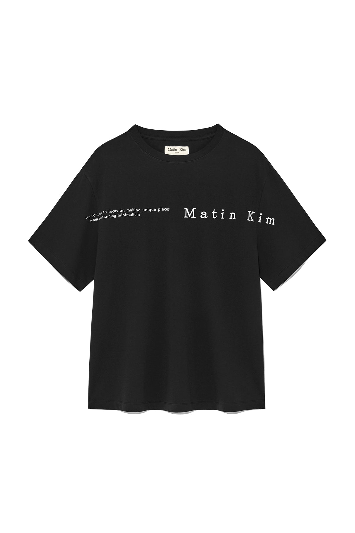 Matin Kim - Half Text Logo Top (Purple) product image 16 | TRAB K-Fashion Australia