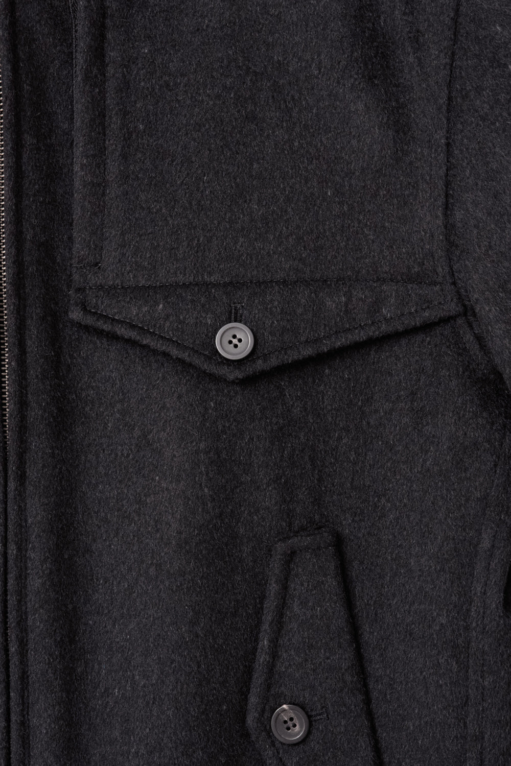 Hatchingroom - Hooded Jacket Dark Melange (Grey) product image 4 | TRAB K-Fashion Australia