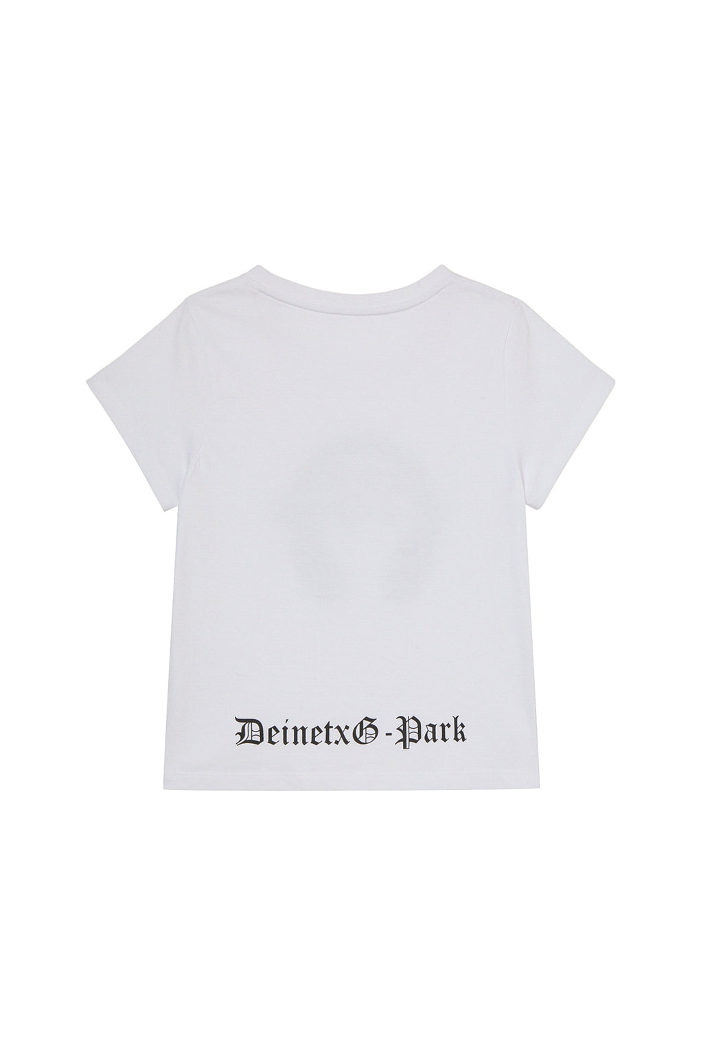 Deinet - Headset Basic T-Shirt (White) product image 2 | TRAB K-Fashion Australia