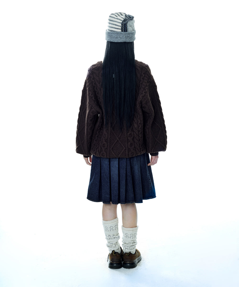 Coyseio - Patchwork Beanie (Grey) product image 14 | TRAB K-Fashion Australia