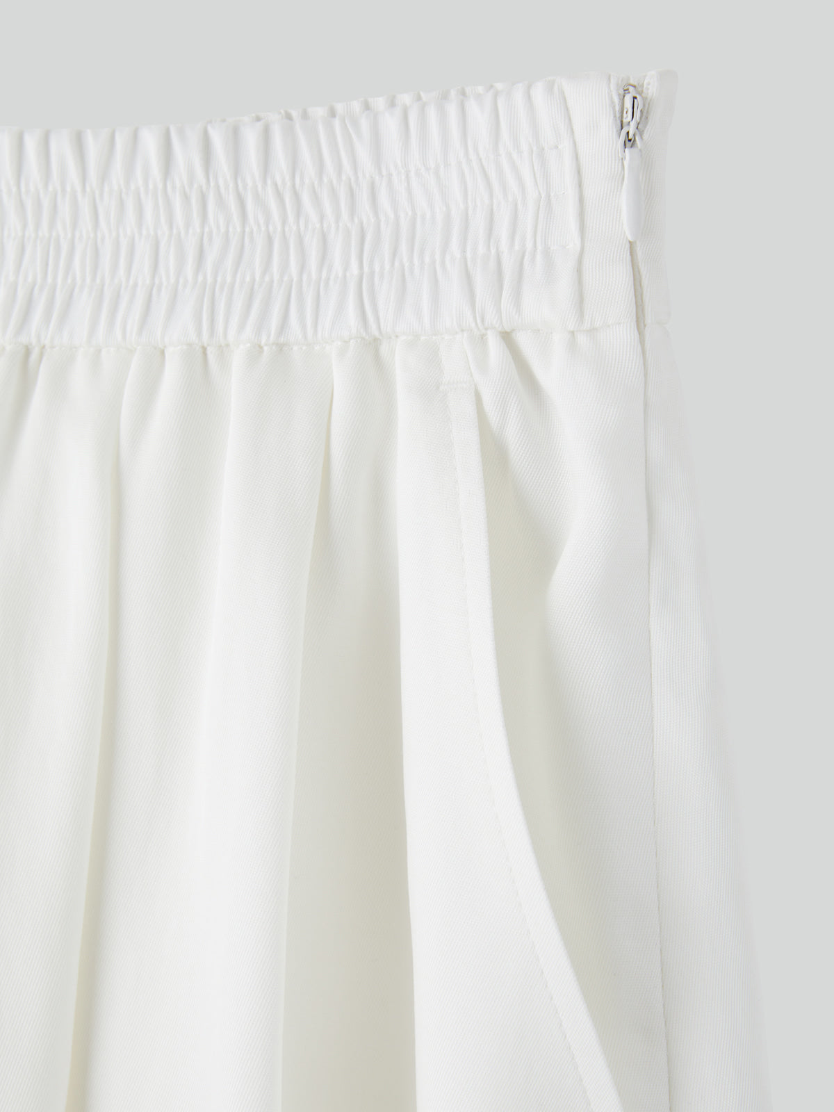 Recto - Banding Wide Culotte Pants (Ivory) product image 7 | TRAB K-Fashion Australia