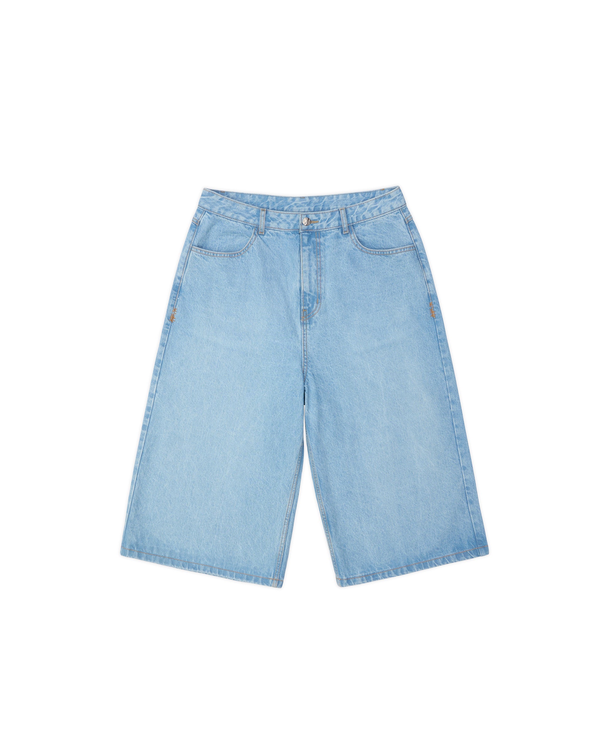 Ader Error - Sig; SV Tag short jeans 01 (Sky Blue) product image 2 | TRAB K-Fashion Australia
