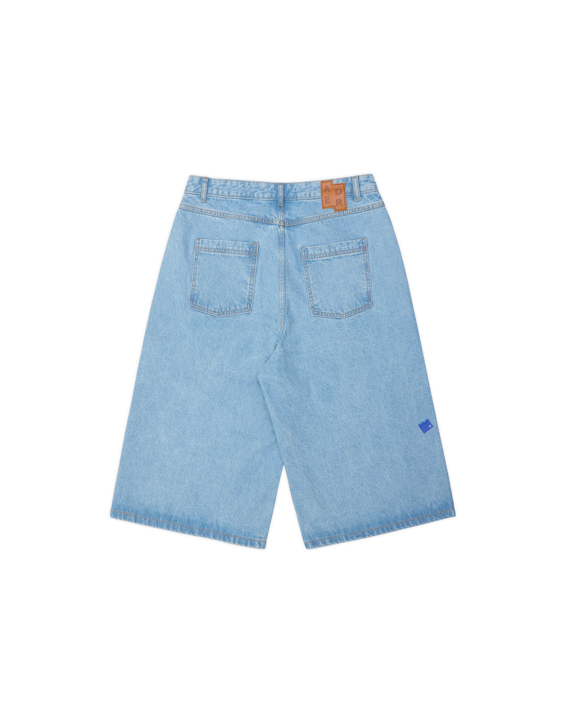 Ader Error - Sig; SV Tag short jeans 01 (Sky Blue) product image 3 | TRAB K-Fashion Australia