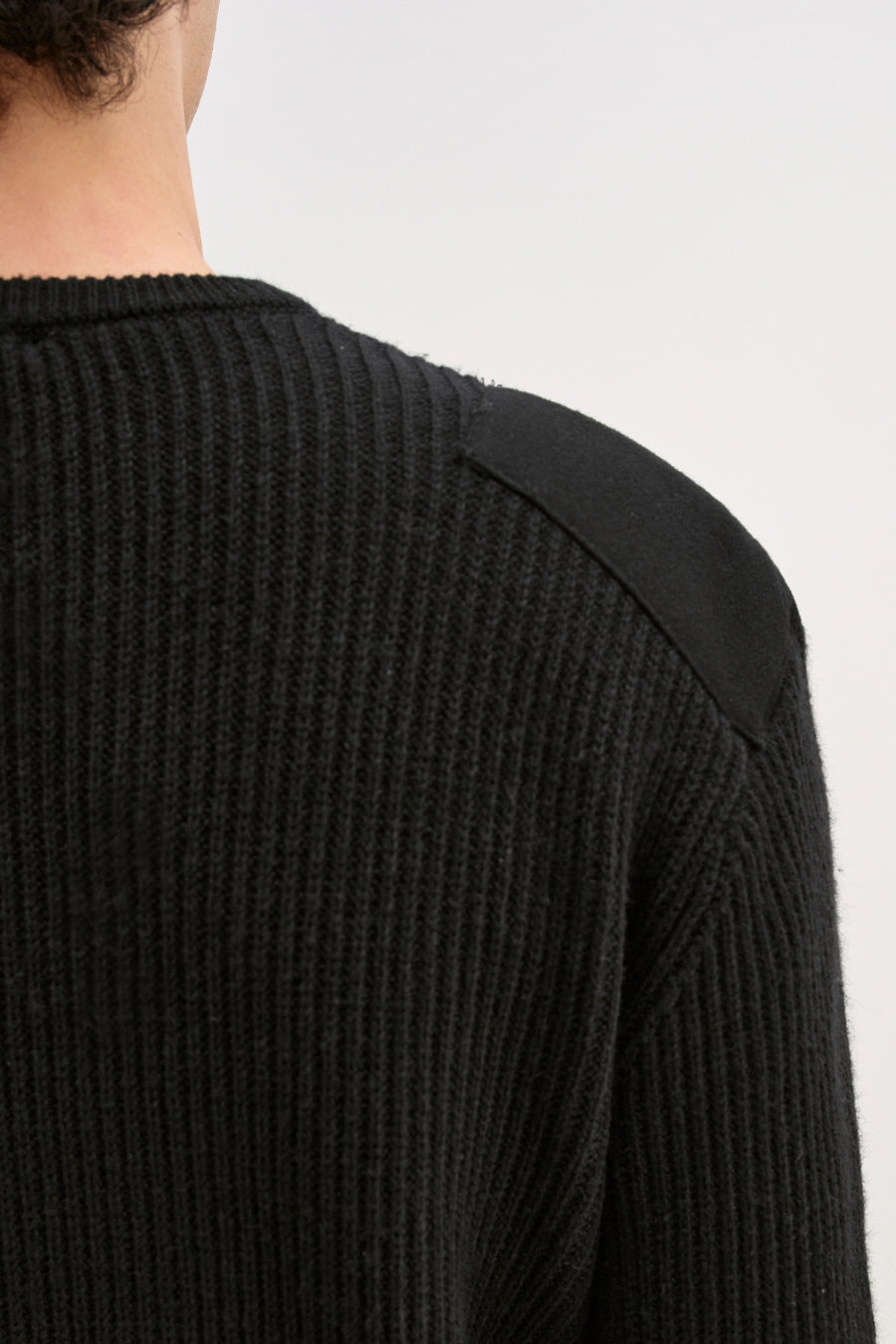 Insilence - Military Patch Pullover (Black) product image 5 | TRAB K-Fashion Australia