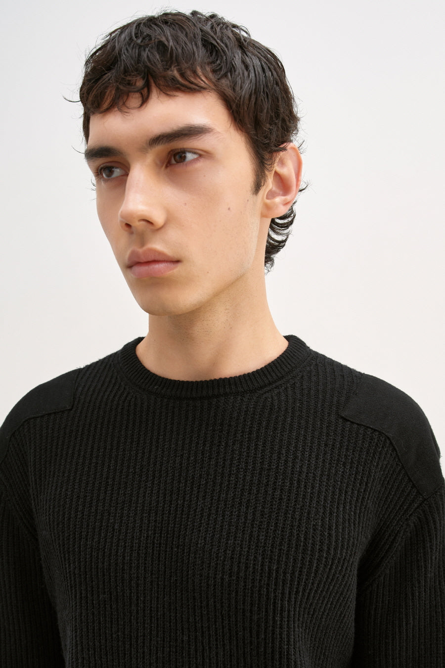 Insilence - Military Patch Pullover (Black) product image 2 | TRAB K-Fashion Australia