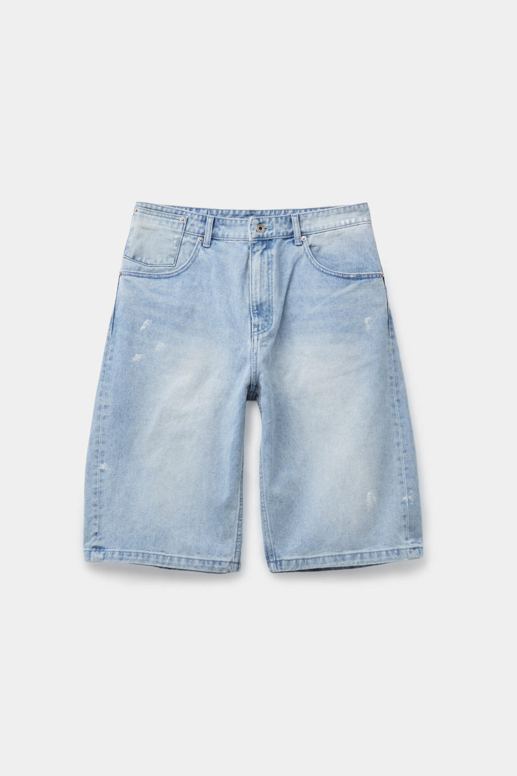 Coor - Painted Washed Bermuda Jeans (Washed Indigo) product image 1 | TRAB K-Fashion Australia