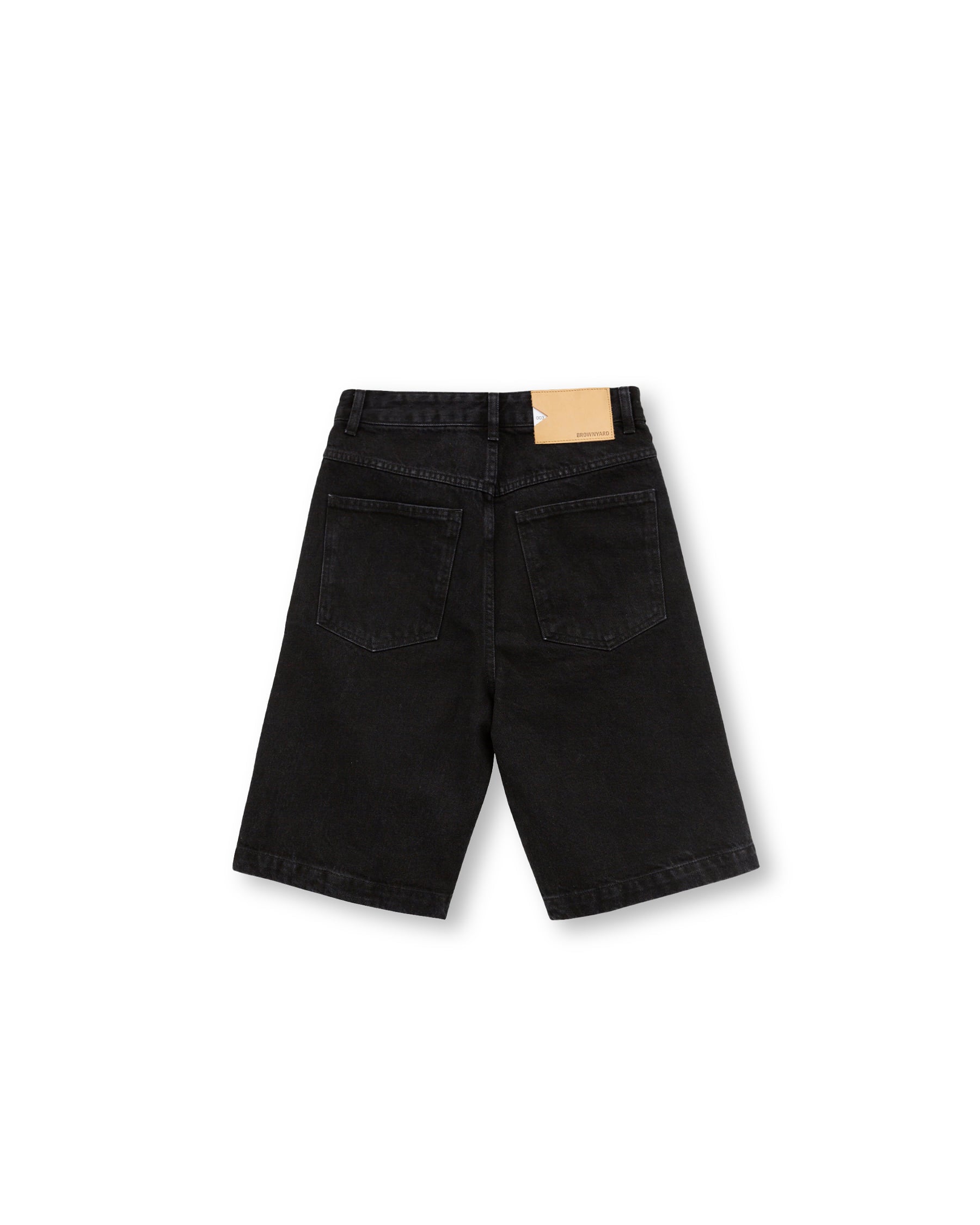 Brownyard - Bermuda Denim Pants (Black) product image 4 | TRAB K-Fashion Australia