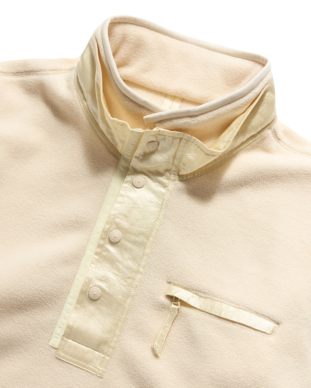 Eastlogue - Alpine Half Zip-up Fleece Jumper (Cream) product image 6 | TRAB K-Fashion Australia