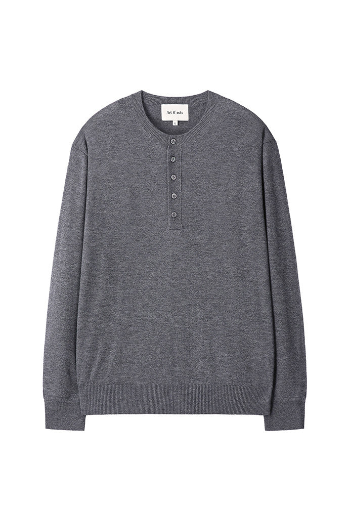 Art if acts - Liam Henley Sweater (Stone) product image 5 | TRAB K-Fashion Australia