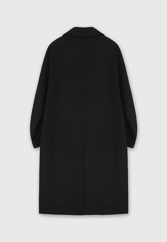 Tonywack - Double-Faced Wool And Cashmere Belted Coat (Black) product image 9 | TRAB K-Fashion Australia