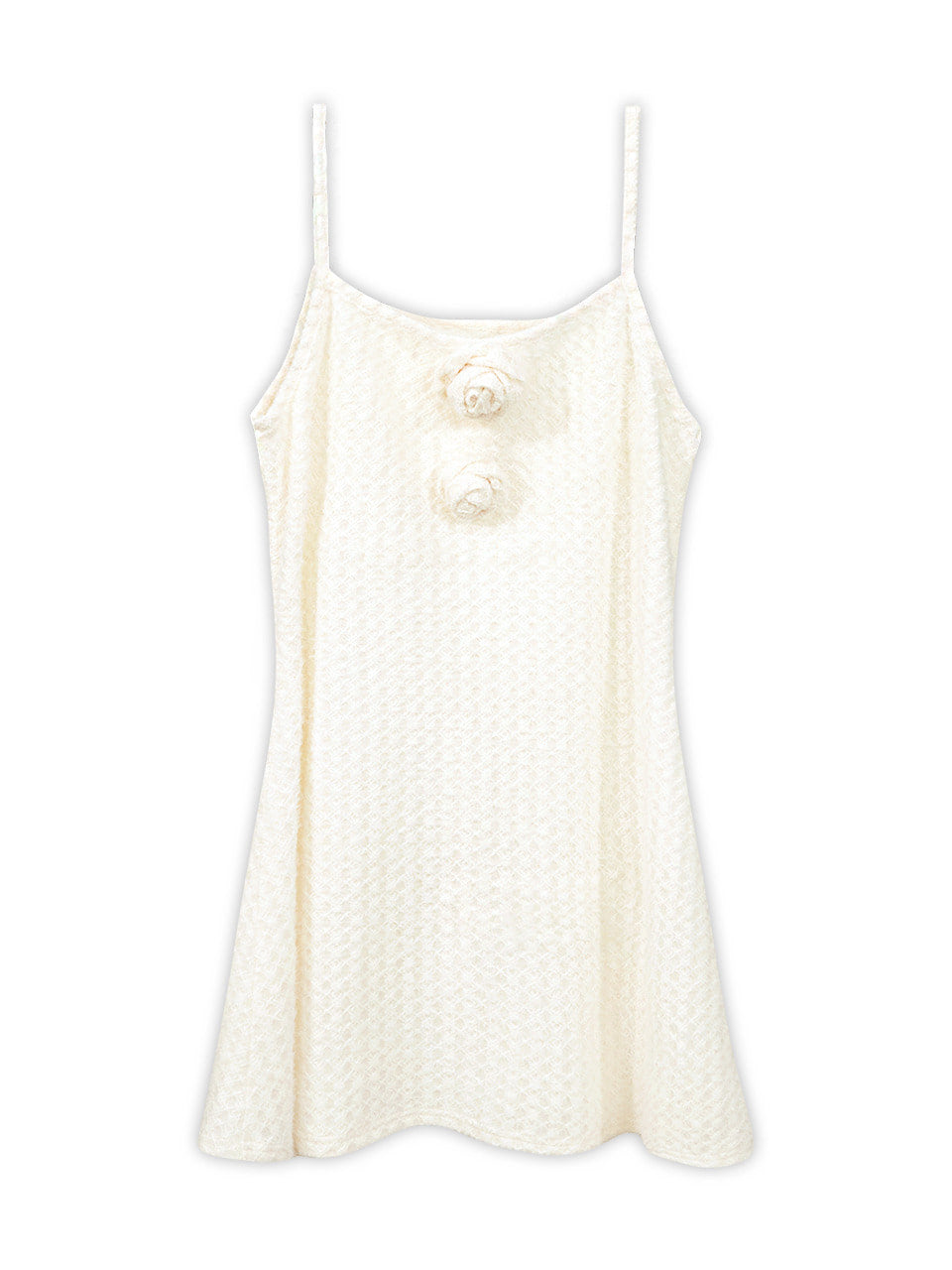 Margarin Fingers - Rosy Knit One-Piece (Cream) product image 2 | TRAB K-Fashion Australia