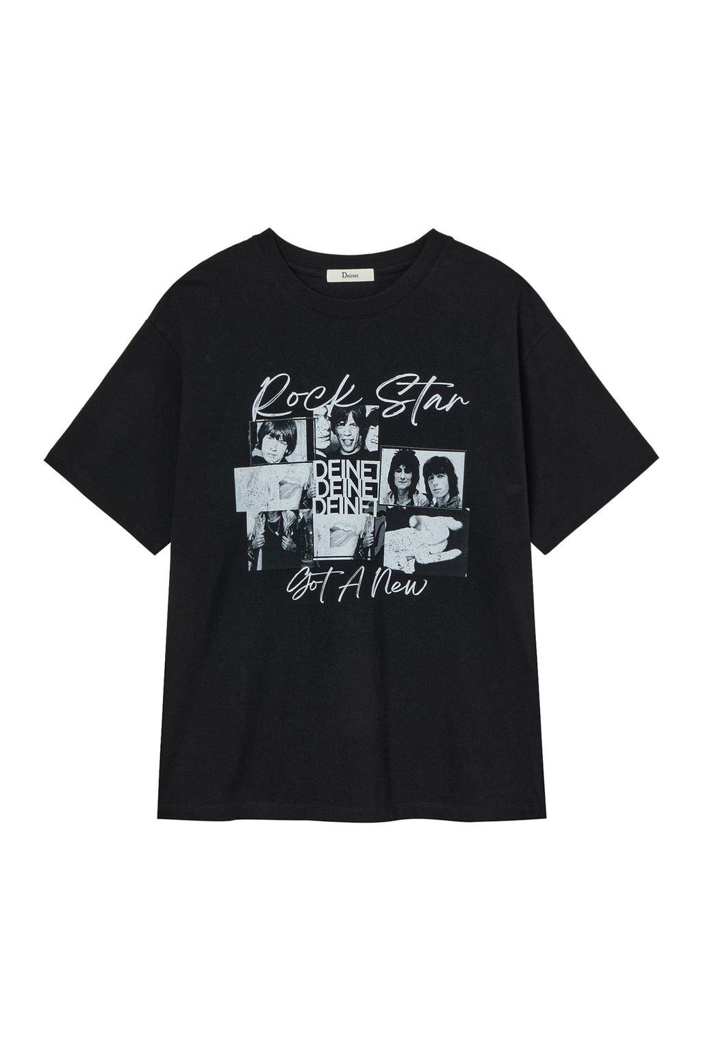 Deinet - Band Graphic T-Shirt (Black) product image 1 | TRAB K-Fashion Australia