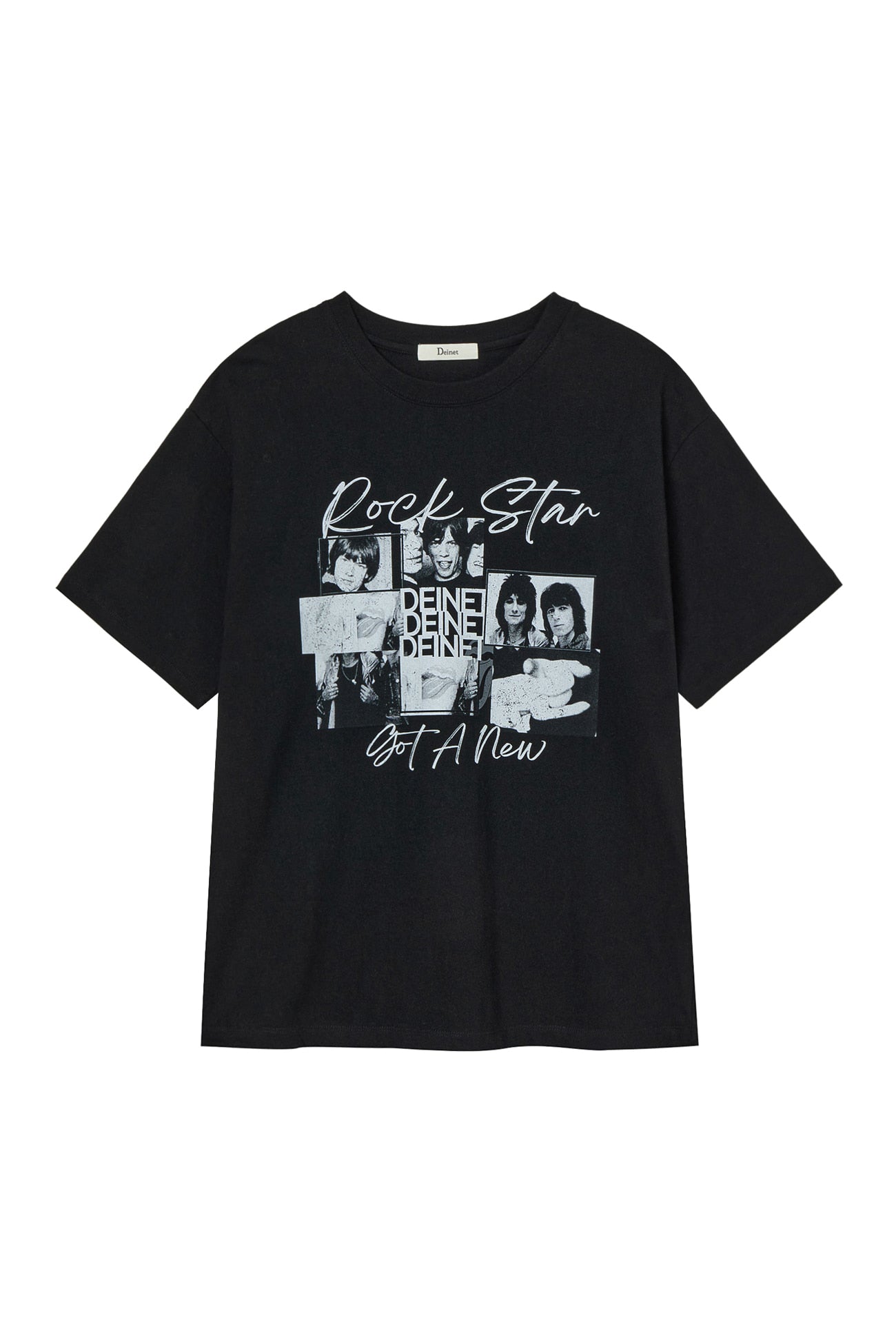 Deinet - Band Graphic T-Shirt (Black) product image 1 | TRAB K-Fashion Australia