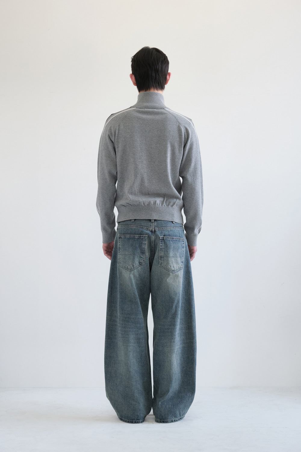 Hatchingroom - Wide Curve Jeans (Vintage Blue) product image 4 | TRAB K-Fashion Australia
