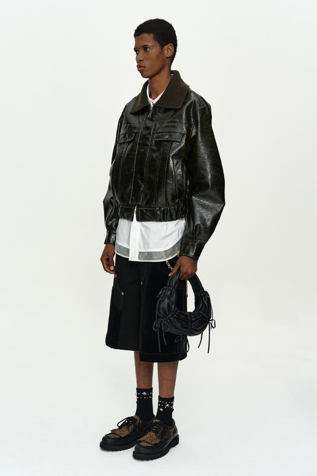 Andersson Bell - Ortega26 Bomber Jacket (Khaki) product image 11 | TRAB K-Fashion Australia